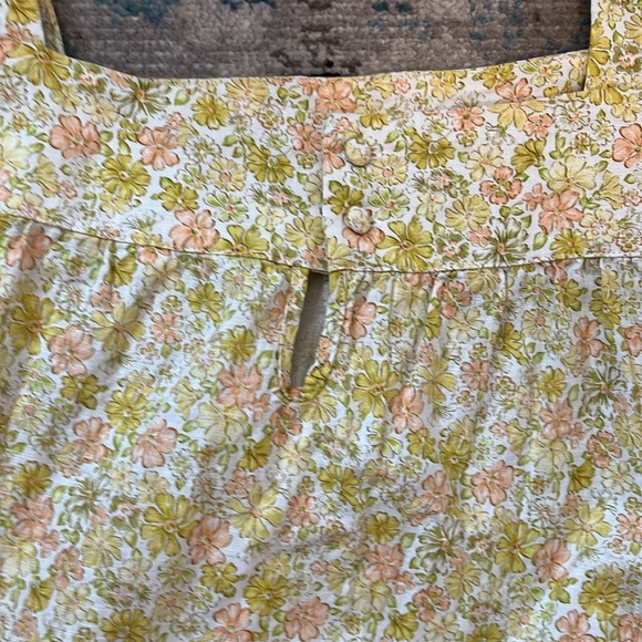 Oak Meadow tea dress in lemon - Picture 6 of 7